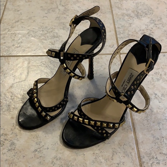 Jimmy Choo Studded Heels - Picture 1 of 5